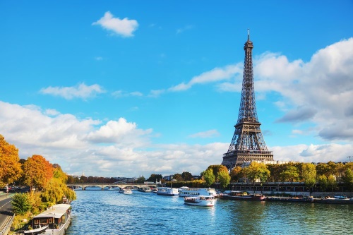 Samolepiaca fototapeta nádherná panoráma Paríža