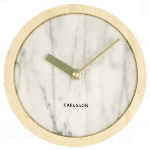 Designové nástěnné/stolní hodiny KA5583WH Karlsson 17cm