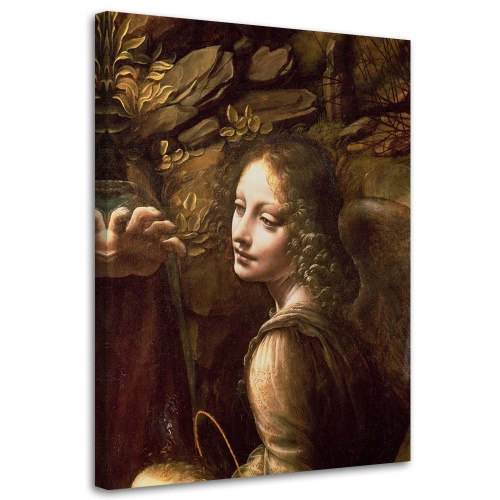 Obraz na plátně REPRODUKCE Madona v grotě - Da Vinci,