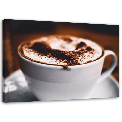 Obraz na plátně Šálek kávy Latte
