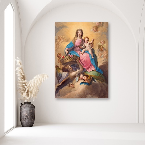 Obraz na plátně RELIGIÓZNÍ Panna Marie s dítětem