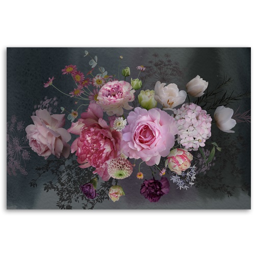 Obraz na plátně, Vintage květiny kytice