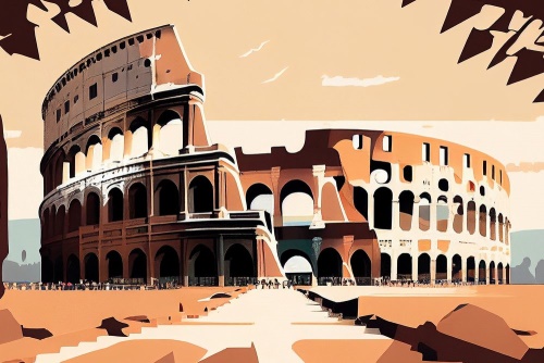 Obraz Koloseum v Ríme