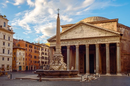 Fototapeta rímska bazilika