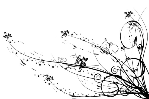 Samolepiaca tapeta s motívom kvetov