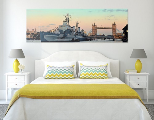 Obraz nádherná loď na rieke Temža v Londýne