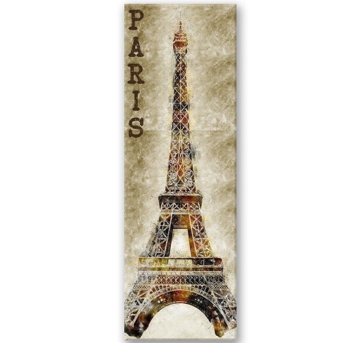 Obraz na plátně Pařížská Eiffelova věž Vintage Retro