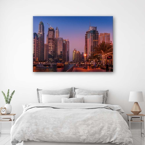Obraz na plátně Město Dubaj