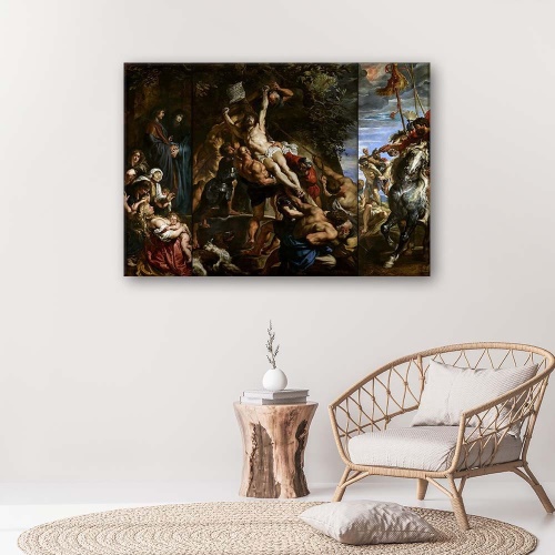 Obraz na plátně Vyvýšení kříže - P. P. Rubens