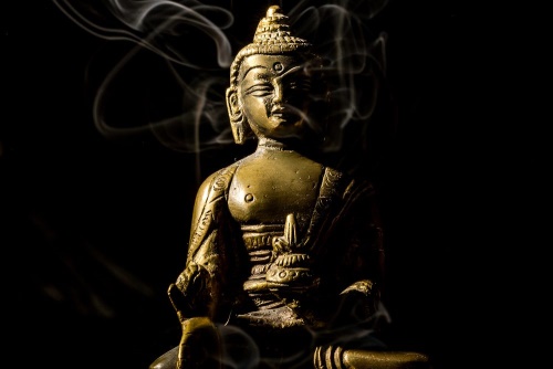 Obraz socha Budhu