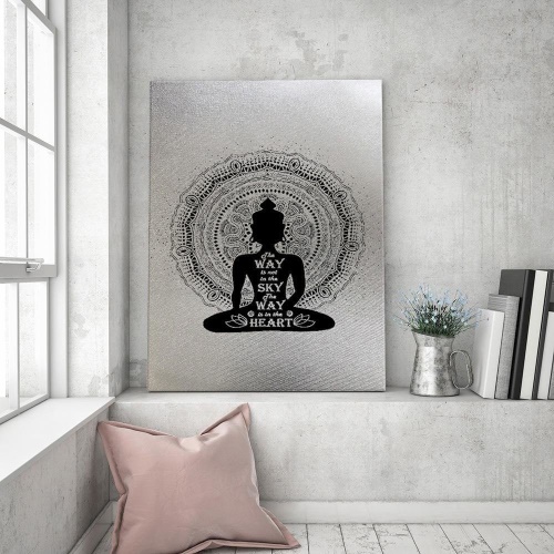 Obraz na plátně Meditující Buddha