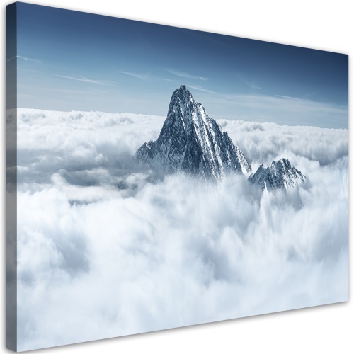 Obraz na plátně, Alpy nad mraky