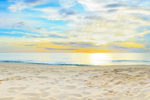 Fototapeta nádherná piesková pláž