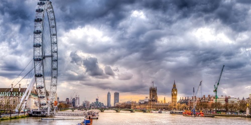 Obraz jedinečný Londýn a rieka Temža