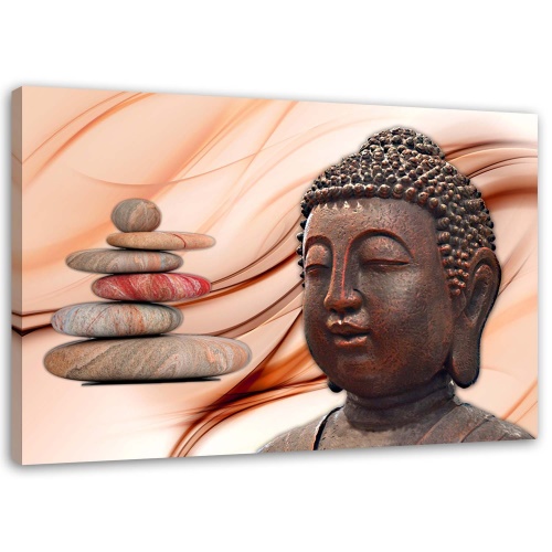 Obraz na plátně Buddhovy kameny