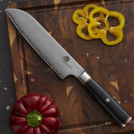 DELLINGER japonský kuchařský nůž Santoku 180 mm Okami 3 layers AUS10