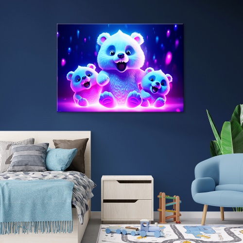 Obraz na plátně, Rozkošný lední medvěd