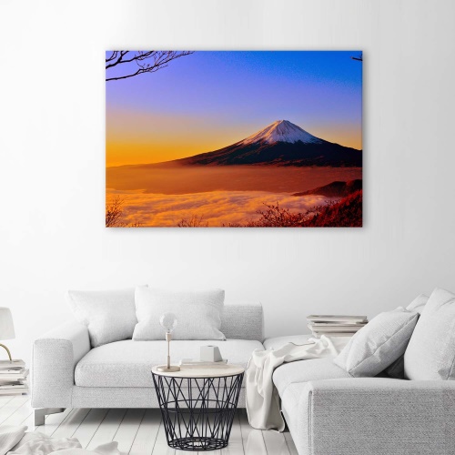 Obraz na plátně Horská krajina hory Fudži
