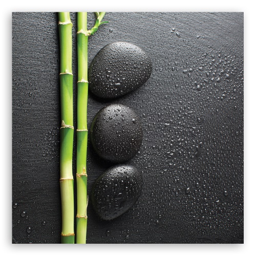 Obraz na plátně, Bambusové a Zen kameny