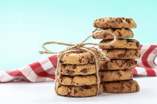 Samolepiaca fototapeta americké cookies sušienky