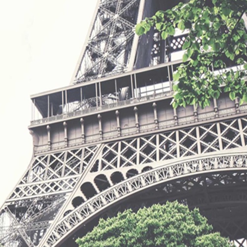 Ozdobný paraván Pařížská Eiffelova věž