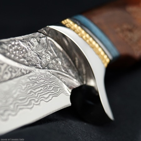 DELLINGER Lanzen VG-10 Damascus lovecký nůž 