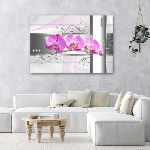 Obraz na plátně Květ orchideje