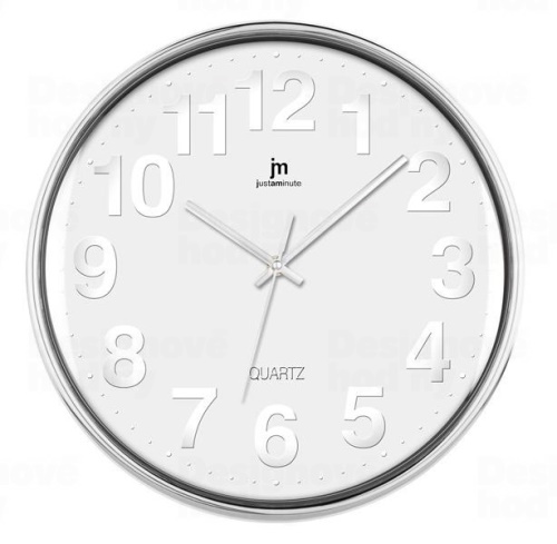 Designové nástěnné hodiny 00816B Lowell 35cm