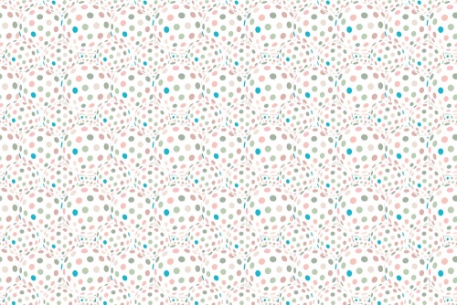 Tapeta ilúzia farebných guličiek - 75x1000 cm