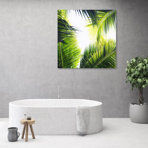 Obraz na plátně, palmové listy