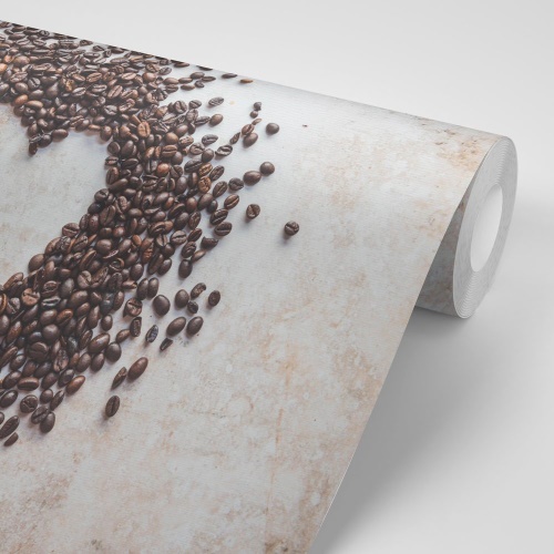 Fototapeta srdce z kávových zŕn