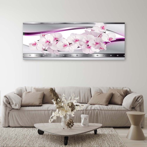 Obraz na plátně Růžová orchidej Květina