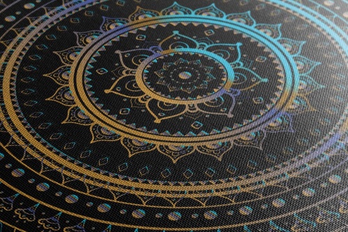 Obraz Mandala so vzorom slnka