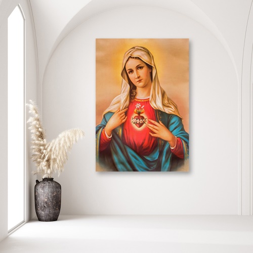 Obraz na plátně Srdce Panny Marie