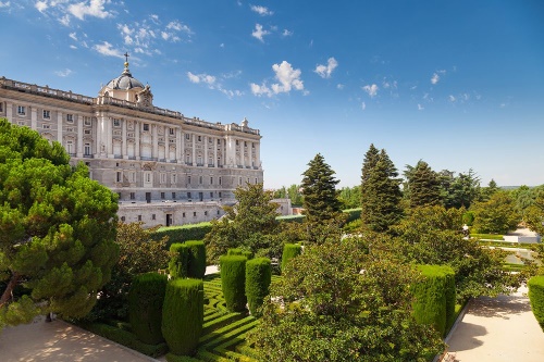 Fototapeta kráľovský palác v Madride