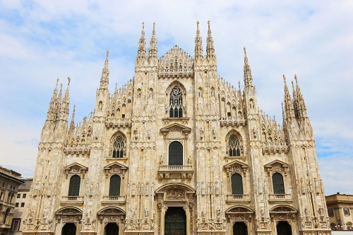 Samolepiaca fototapeta katedrála v Miláne