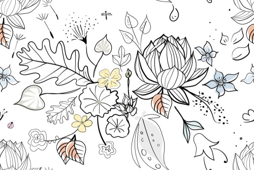 Samolepiaca tapeta s prekrásnym jesenným motívom - 75x1000 cm