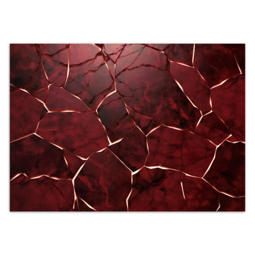 Fototapeta, Červená mramorová textura 3D