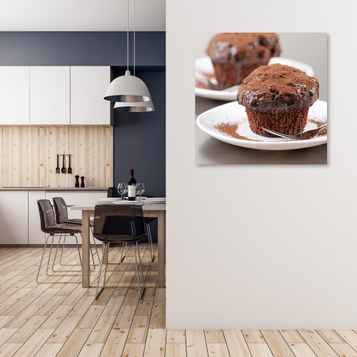Obraz na plátně, Čokoládové muffiny