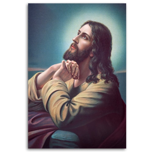 Obraz na plátně Ježíšova modlitba v Getsemanské zahradě