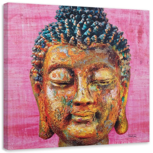 Obraz na plátně Wellness lázně Pink Buddha