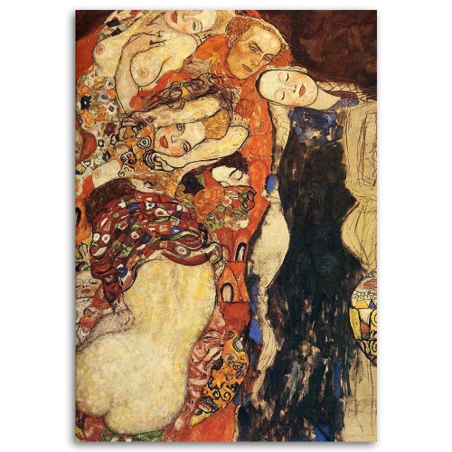 Obraz na plátně REPRODUKCE Nevěsta - G.Klimt,