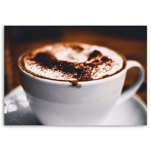 Obraz na plátně Šálek kávy Latte