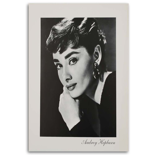 Obraz na plátně Portrét Audrey Hepburn